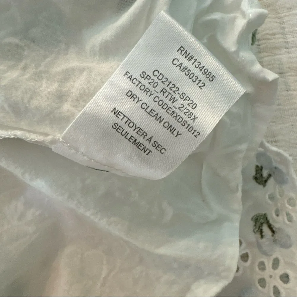 For Love and Lemons Wild Cherries Mini Dress Womens Size Medium *flaws